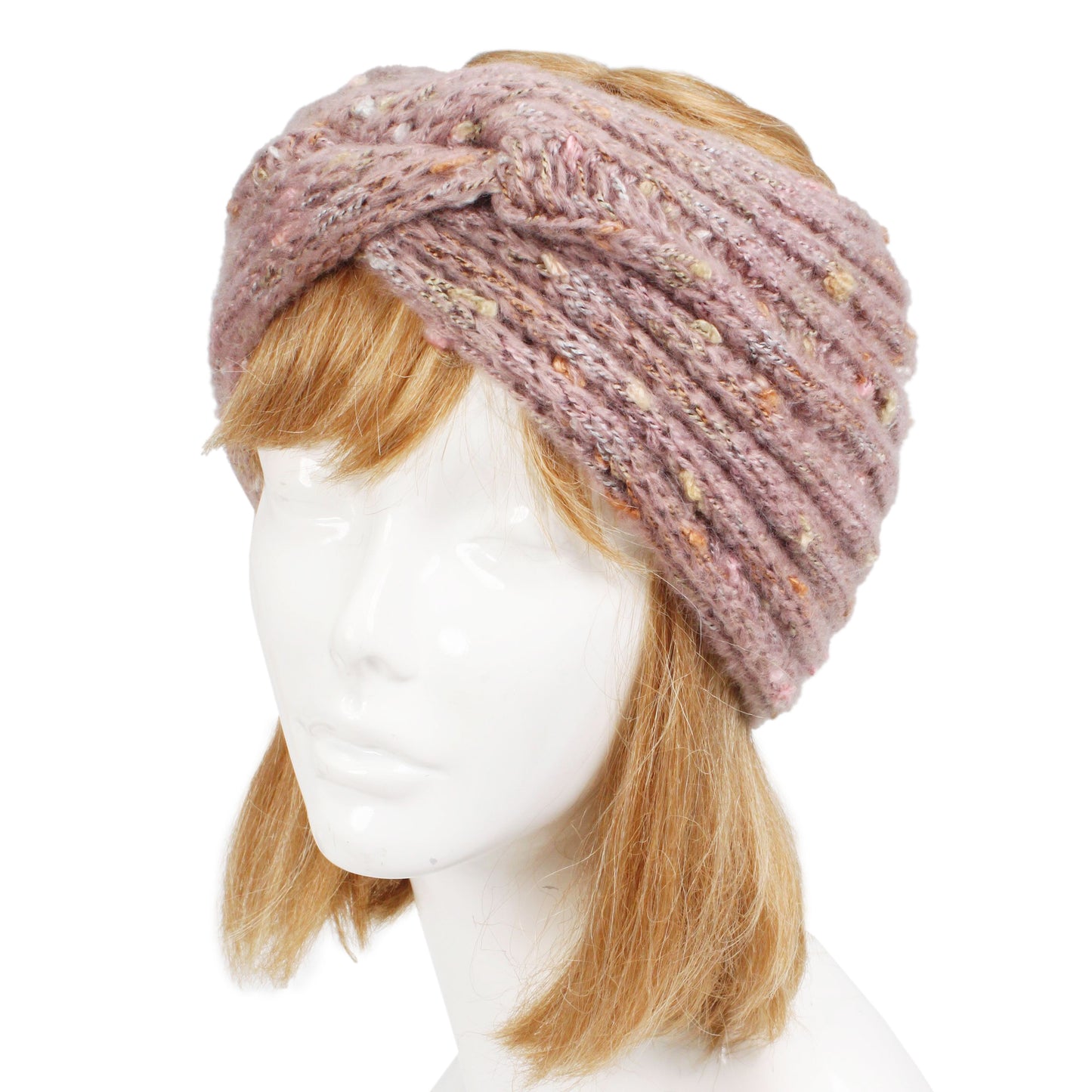 BOUCLE KNIT KNOT HEAD WRAP