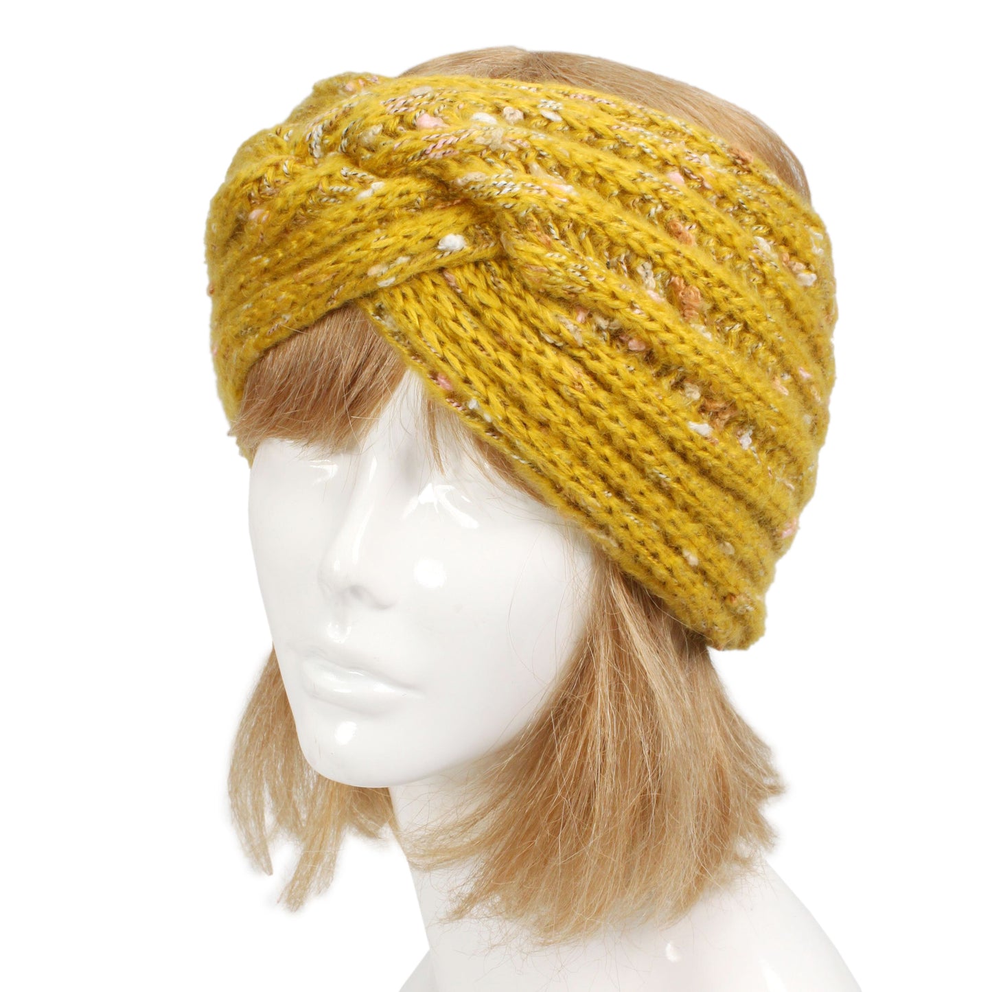 BOUCLE KNIT KNOT HEAD WRAP