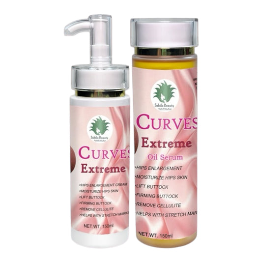 Curves Extreme Oil & Cream combo