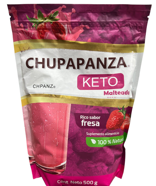 Chupapanza Keto de fresa