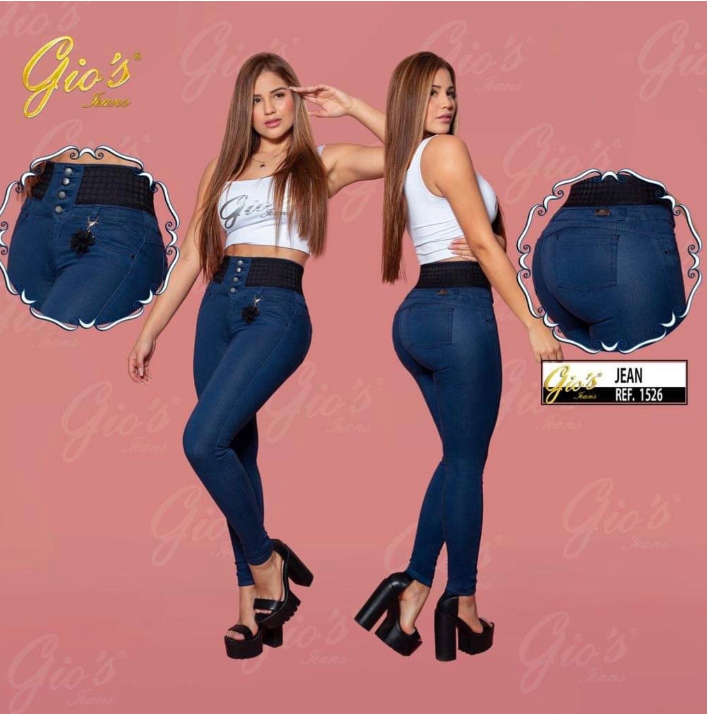 Quemado Colombian Jeans Ref:1526