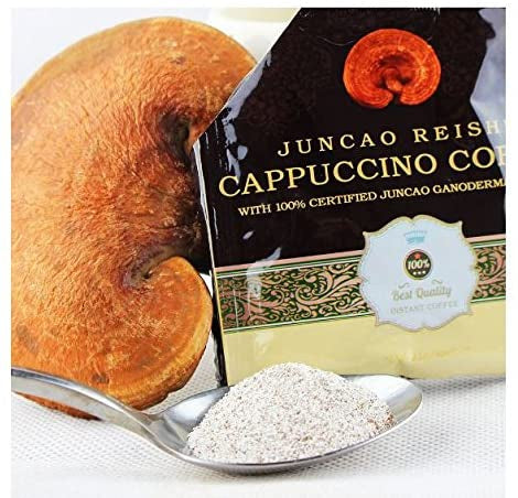 Cappuccino Coffee Juncao Reishi –