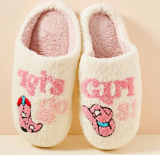 Let’s Go Girls,” Softest Slippers